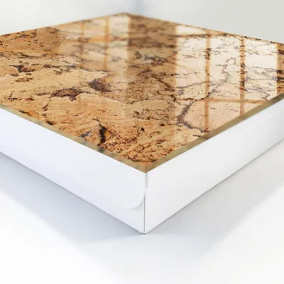 Key box for wall Natural cork