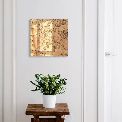 Key box for wall Natural cork