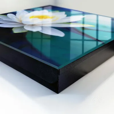Wall mounted key box Water lily