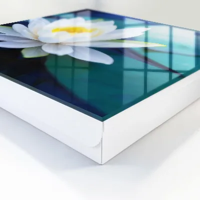 Wall mounted key box Water lily