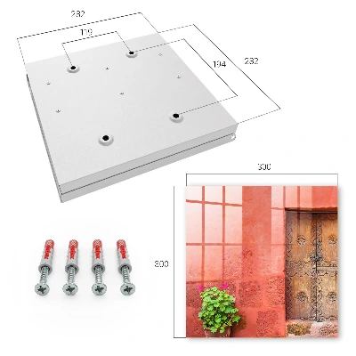 Key cabinet Red facade