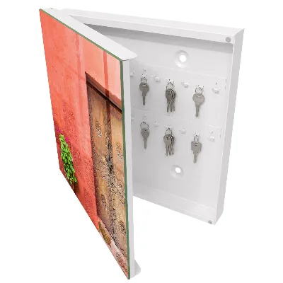 Key cabinet Red facade