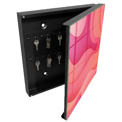 Wall mounted key box Wave energy