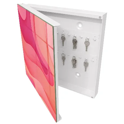 Wall mounted key box Wave energy