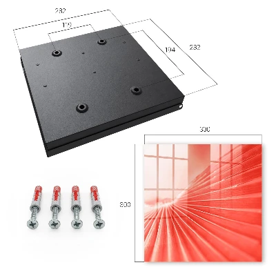 Key box for wall Energy of color