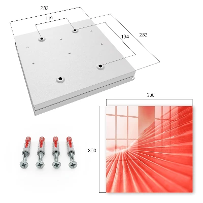 Key box for wall Energy of color