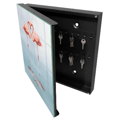 Key cabinet Flamingos love