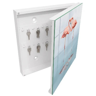 Key cabinet Flamingos love