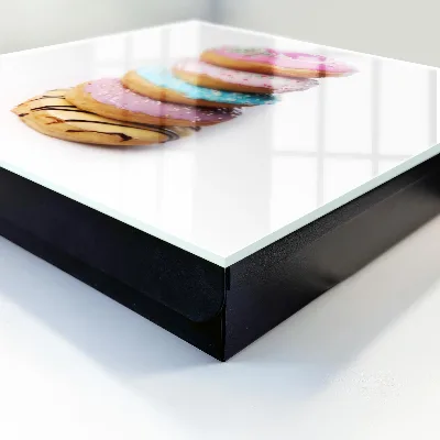 Key cabinet Colorful donuts