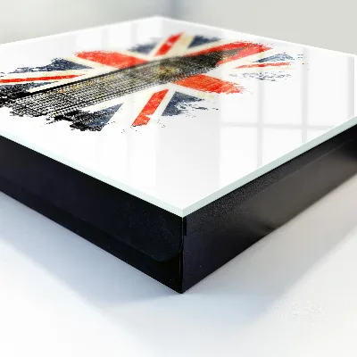 Wall mounted key box British symbol
