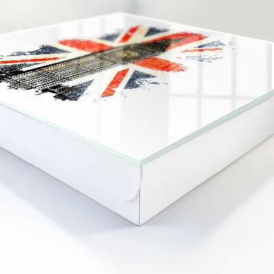 Wall mounted key box British symbol