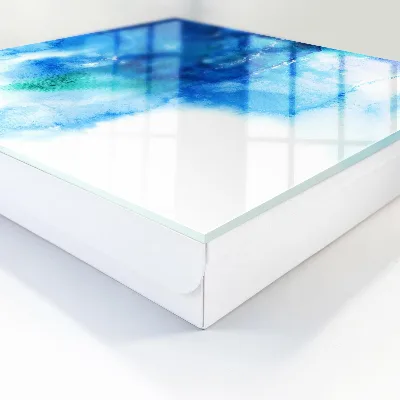 Key box for wall Blue waves