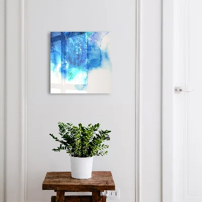 Key box for wall Blue waves