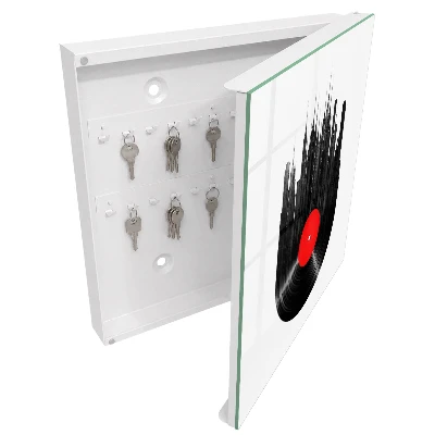Wall mounted key box Music of the city