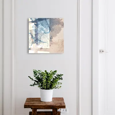 Key cabinet Watercolor splashes