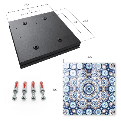 Key box for wall Oriental mosaic