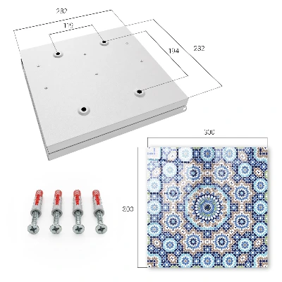 Key box for wall Oriental mosaic