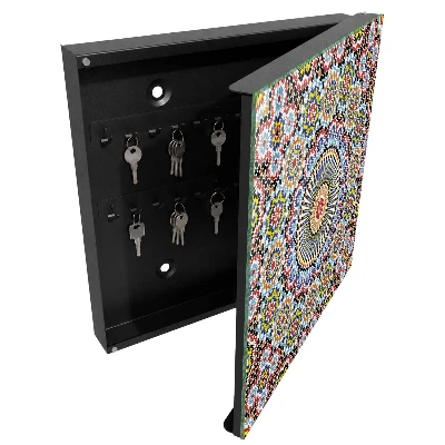 Wall mounted key box Mosaic pattern