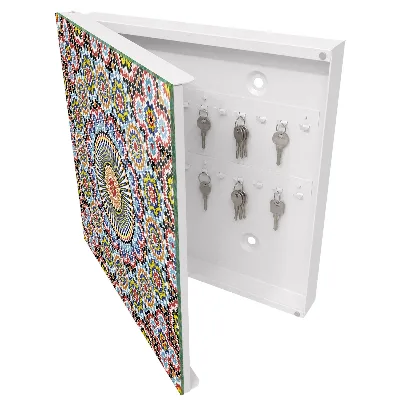 Wall mounted key box Mosaic pattern