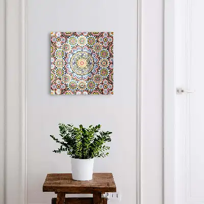 Wall mounted key box Mosaic pattern