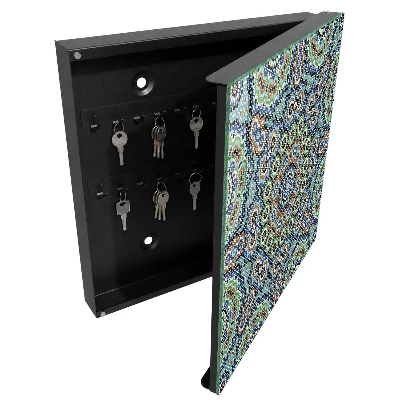 Key cabinet Colorful mosaic