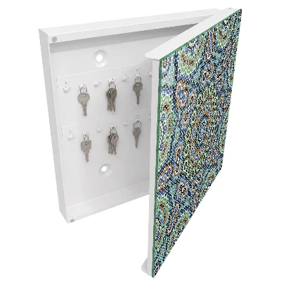 Key cabinet Colorful mosaic