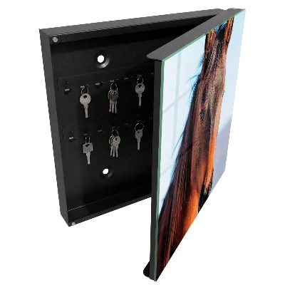 Key box for wall Horse portrait