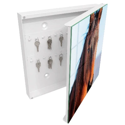 Key box for wall Horse portrait