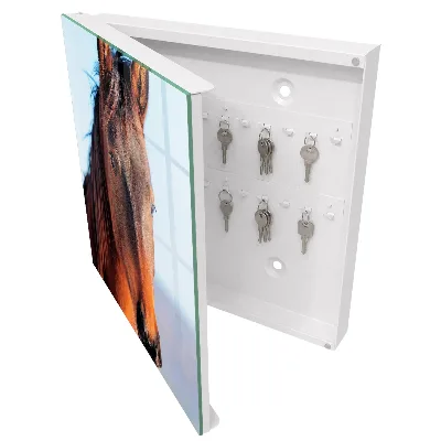 Key box for wall Horse portrait