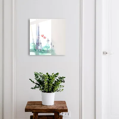 Key cabinet Parisian scenery