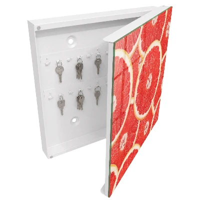Key box for wall Grapefruit slices