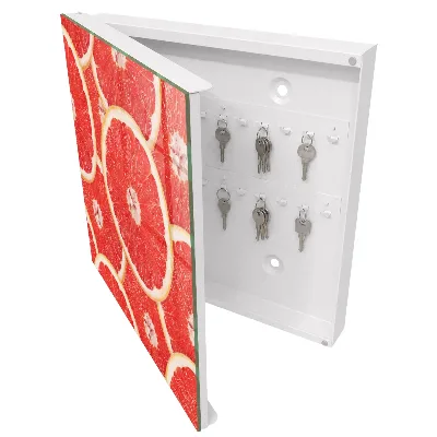 Key box for wall Grapefruit slices