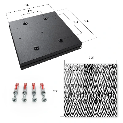 Key cabinet Dynamic zigzags