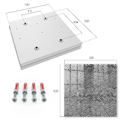 Key cabinet Dynamic zigzags