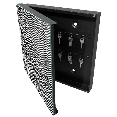 Key cabinet Dynamic zigzags