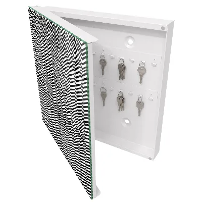 Key cabinet Dynamic zigzags