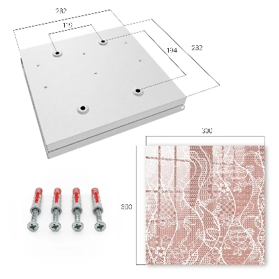 Key box for wall Elegant lace