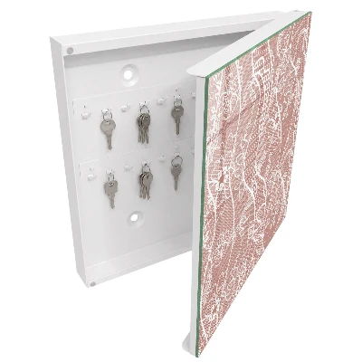 Key box for wall Elegant lace