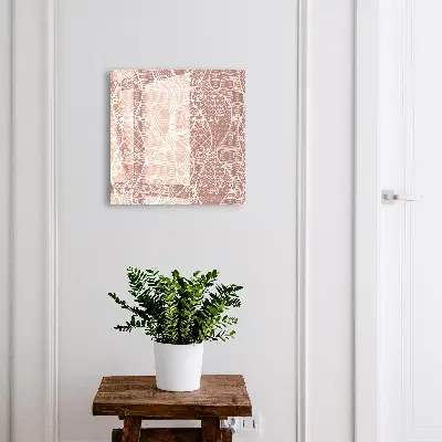 Key box for wall Elegant lace