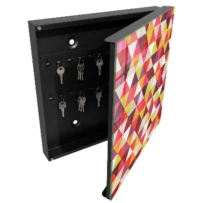 Key box for wall Colorful patterns