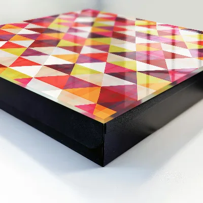 Key box for wall Colorful patterns