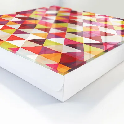 Key box for wall Colorful patterns