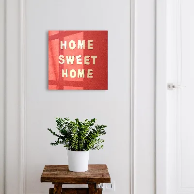 Key cabinet HOME SWEET HOME sign