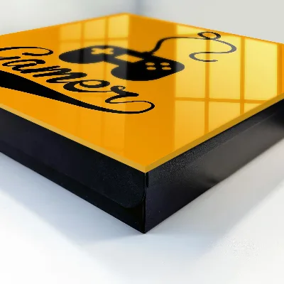 Wall mounted key box Gamepad and GAMER sign
