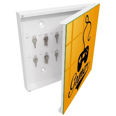 Wall mounted key box Gamepad and GAMER sign