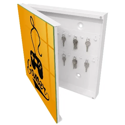 Wall mounted key box Gamepad and GAMER sign