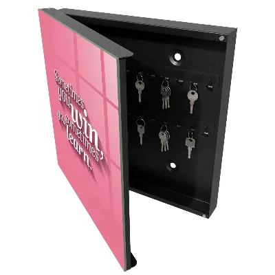 Key cabinet Sometimes you win sometimes you learn