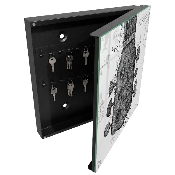 Key box for wall Guitar illustration