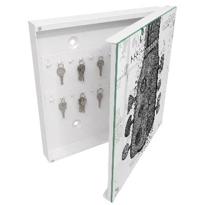 Key box for wall Guitar illustration