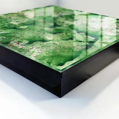 Wall mounted key box Green chaos